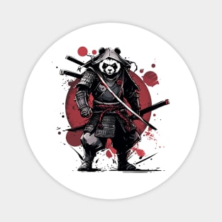 panda samurai Magnet